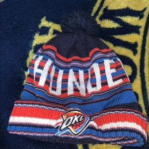 OKC Pom Knit hat
